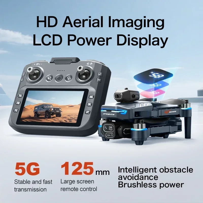 Drone 4K HD GT8 Camera Obstacl - Drone Surveying recension och pris
