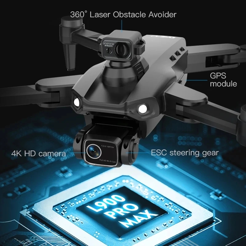 L900 Pro MAX GPS Drone 4K Prof - Drone Surveying recension och pris