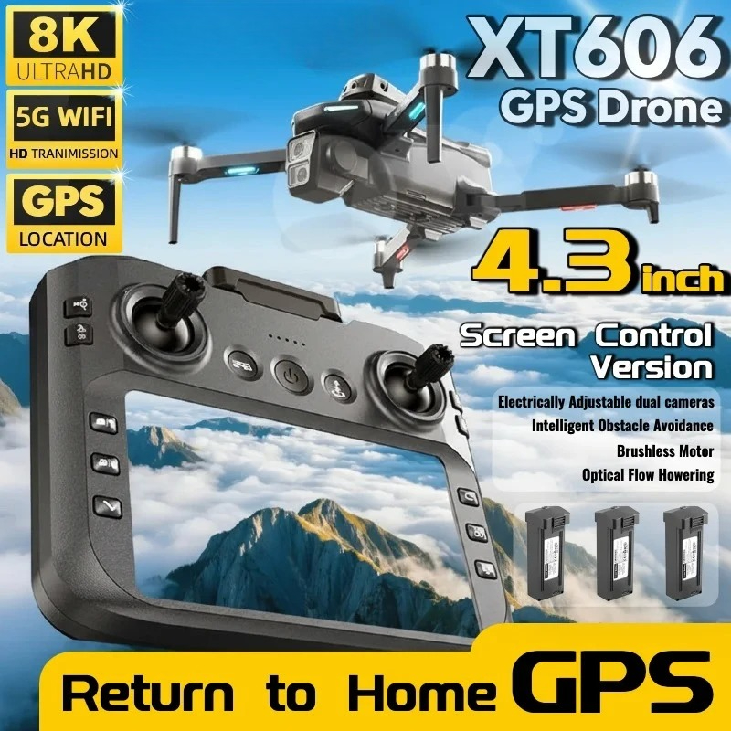 Best Deal XT606 MAX Drone GPS  - Drone Mapping recension och pris